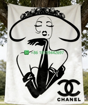 Chanel Throw Blankets